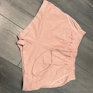 Blue Pepper pink shorts with white polka dots. Size M. Brand new, never worn.